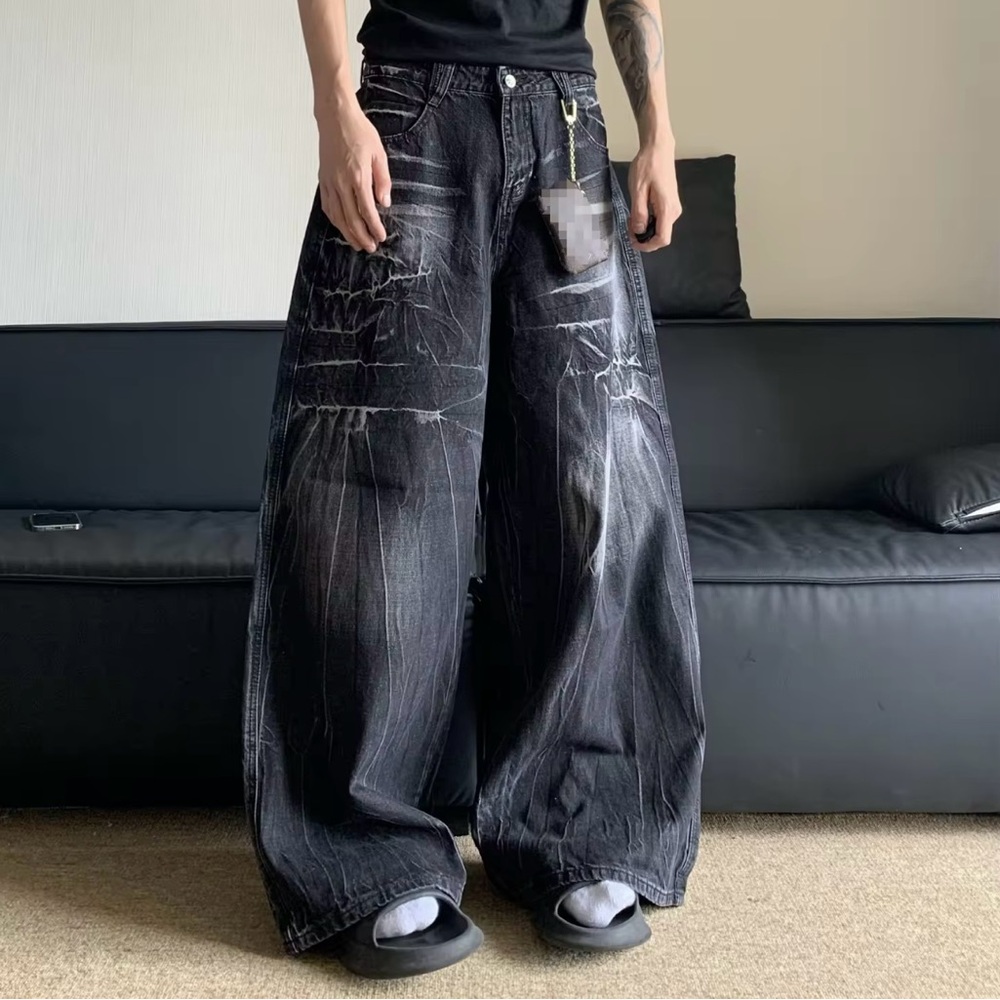 Y2K Low waist BAGGY denim jeans, one of the best i’ve ever seen, sizing perfect🚑